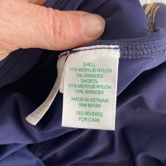 Lilly Pulitzer navy luxletic golf skirt/skort S - Picture 8 of 9